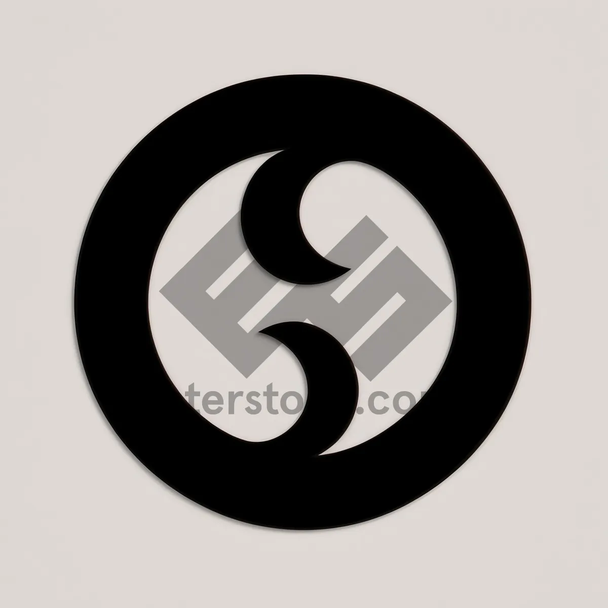 Picture of Black 3D Circle Icon Set