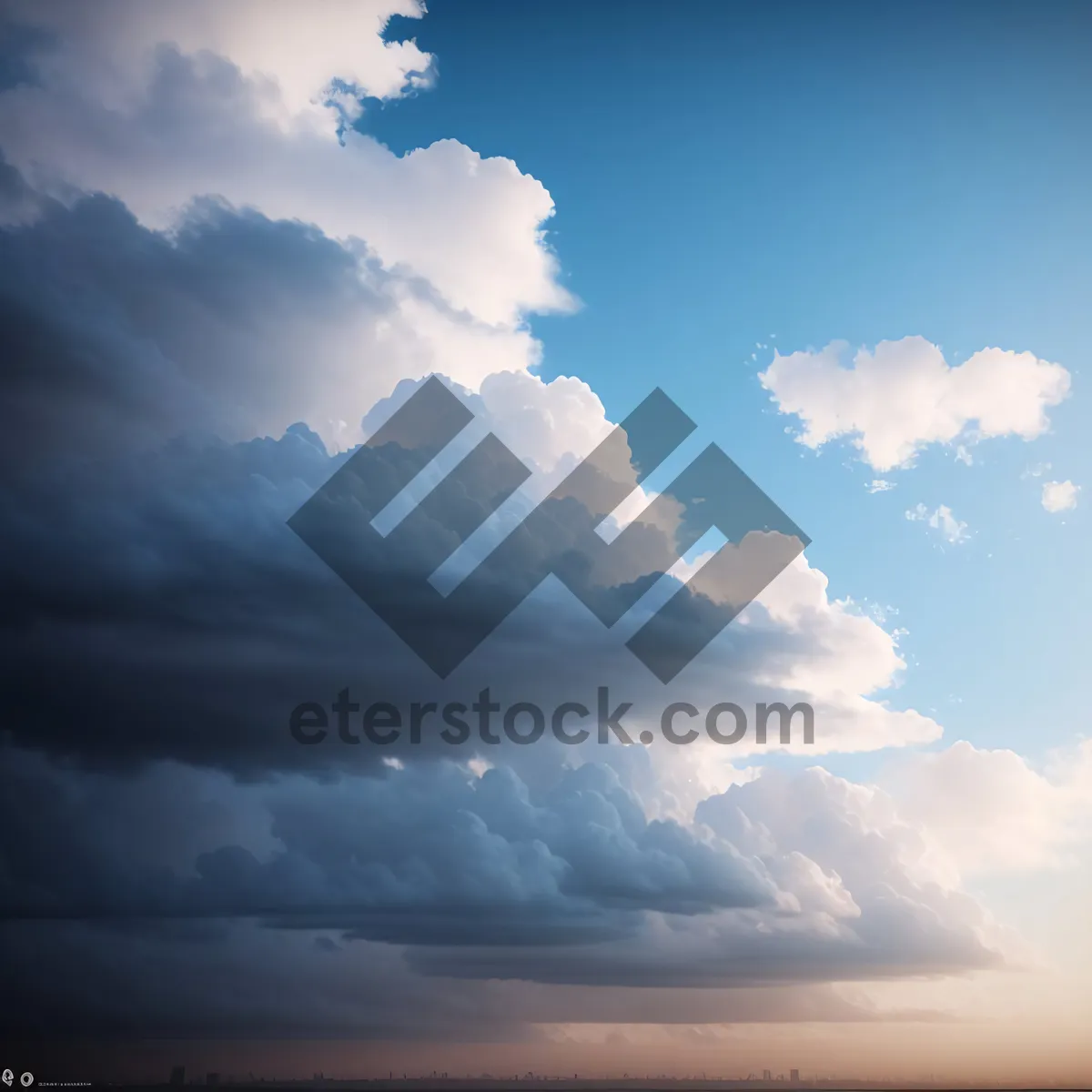 Picture of Vast Sunny Skies Above Clouds