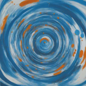 Vibrant Water Ripples: Abstract Motion Art