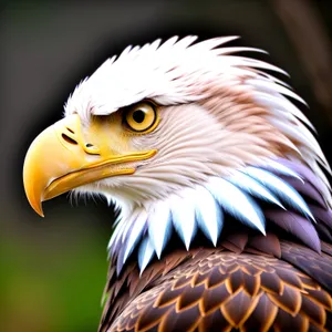 Yellow-eyed Pelican with Majestic Feathers