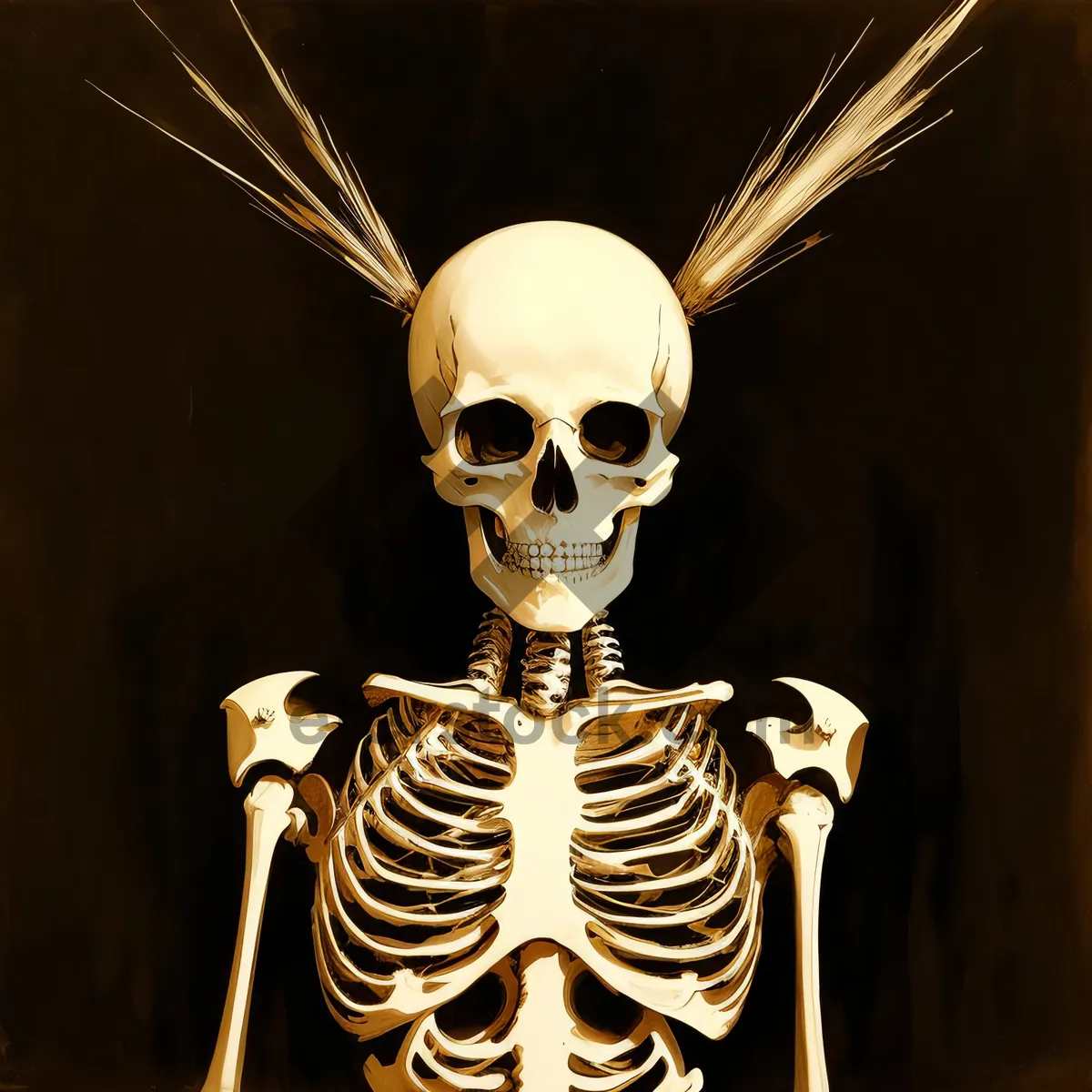 Picture of Pirate Skull Mask: Sinister Persona Concealed