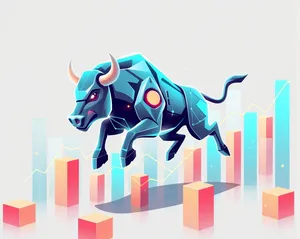 Colorful Cartoon Illustration of a Playful Character