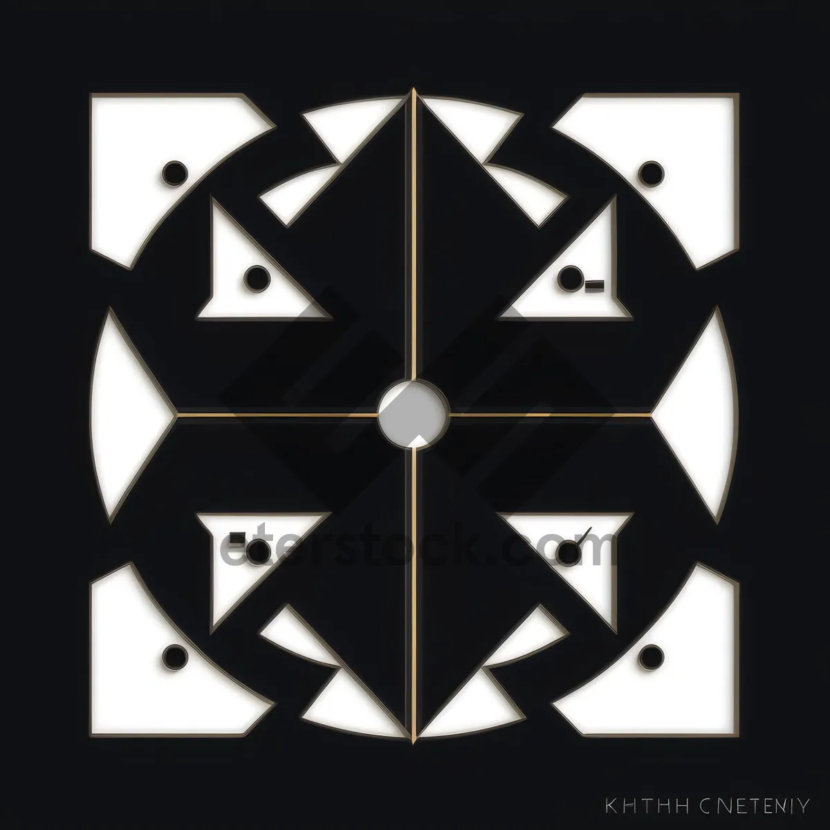 Picture of Symbolic Baron Sign: Graphic Icon of Design and Heraldry