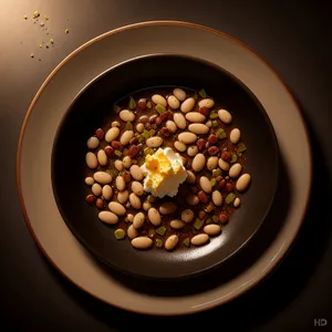 Nutritious Bowl of Healthy Pepper Legume Soup