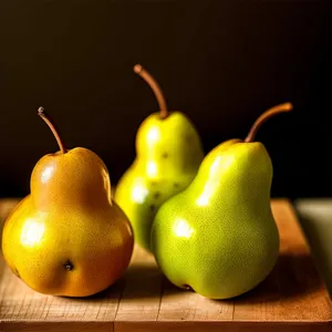 Juicy Yellow Pear - Fresh and Nutritious Edible Fruit