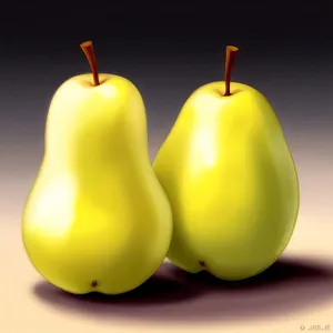 Juicy Yellow Apple and Pear Snack