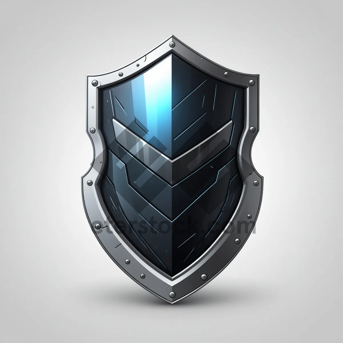 Picture of Graphic symbol icon shiny button