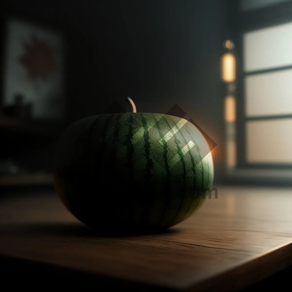 Picture of Autumn Harvest: Vibrant Orange Pumpkins and Squash