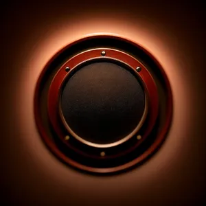 Shiny Black Glass Button Set