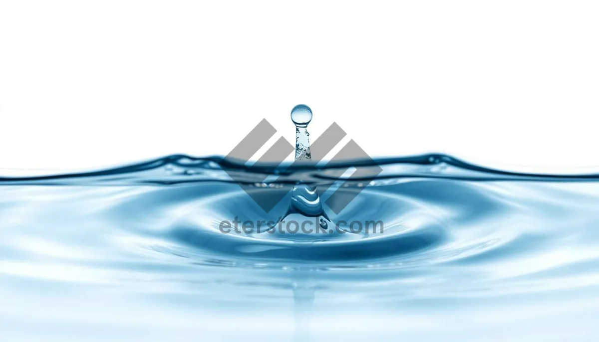 Picture of Refreshing cold water splash in motion