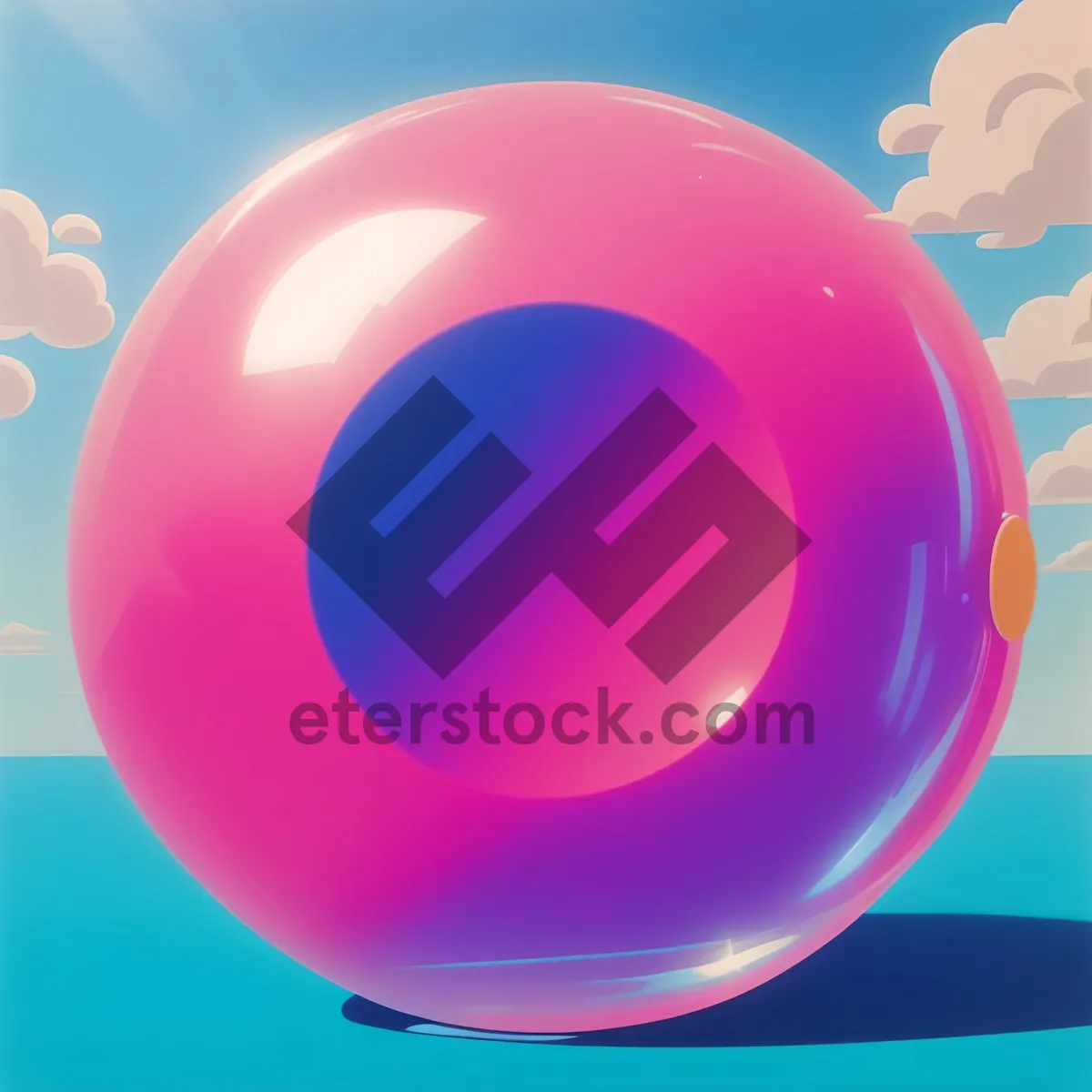 Picture of Vibrant Illuminated Glass Sphere Graphic Set