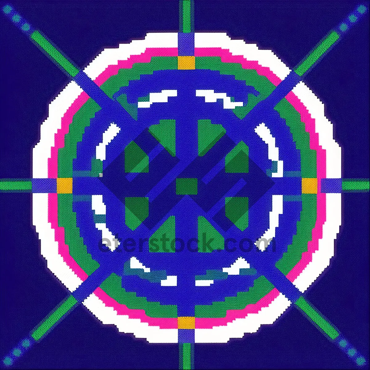 Picture of Rotating Menorah Device with Gyroscope Mechanism