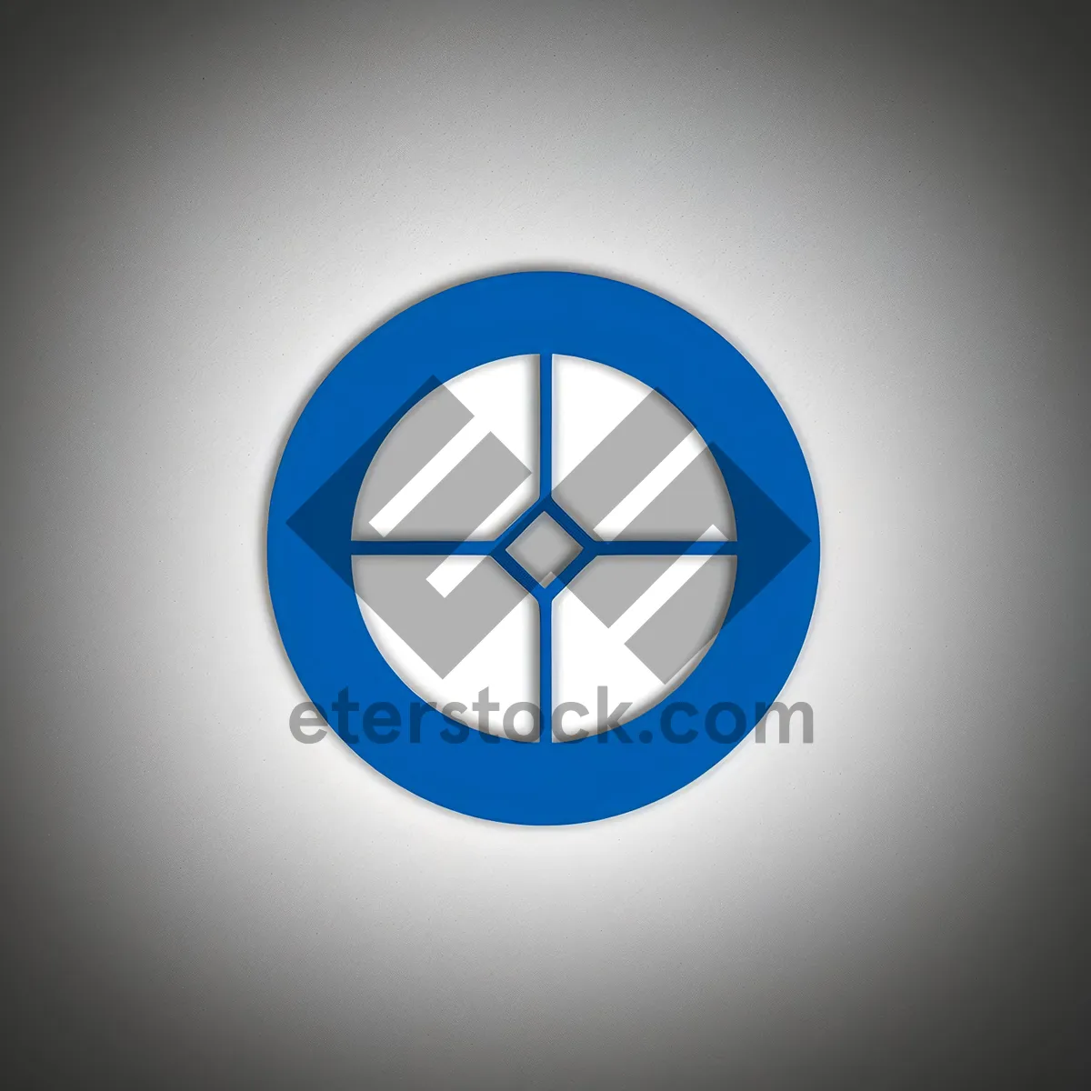 Picture of Modern Glossy Black Button Icons