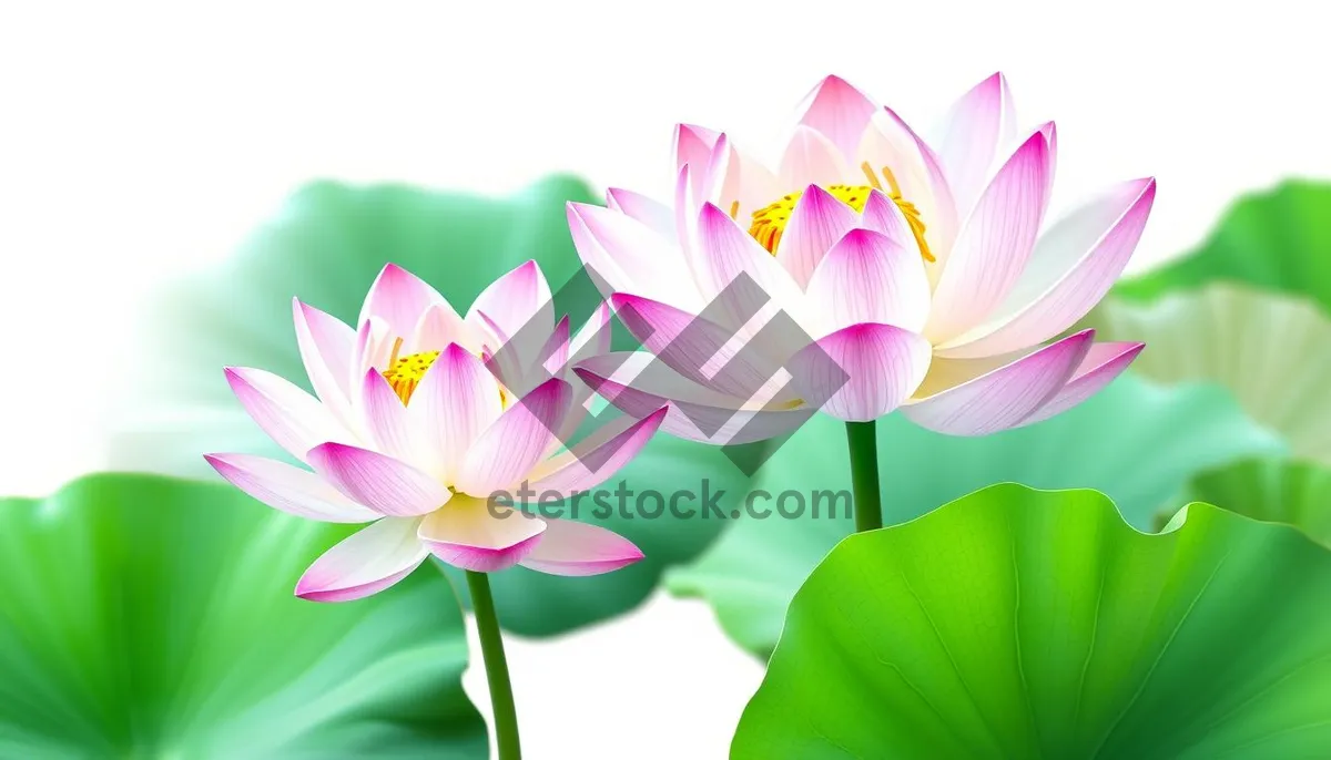Picture of Colorful Floral Garden Bouquet with Pink Tulips