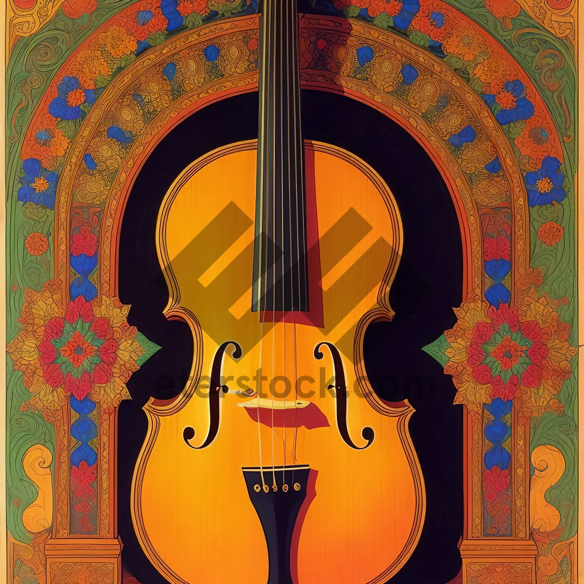 Picture of Melodic Rock and Classical Strings: Guitar, Bass, Cello, Violin, and Viola