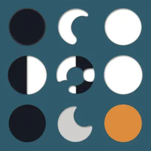 Polka Dot Circle Icon Set