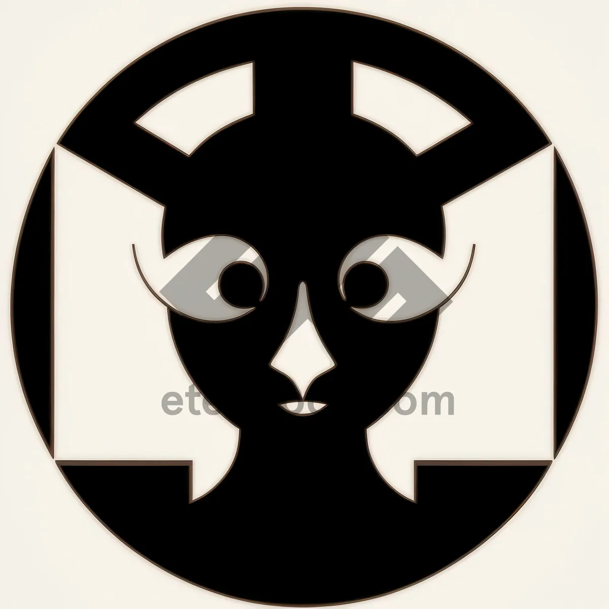 Picture of Poison Pirate: Black Cartoon Symbol Icon