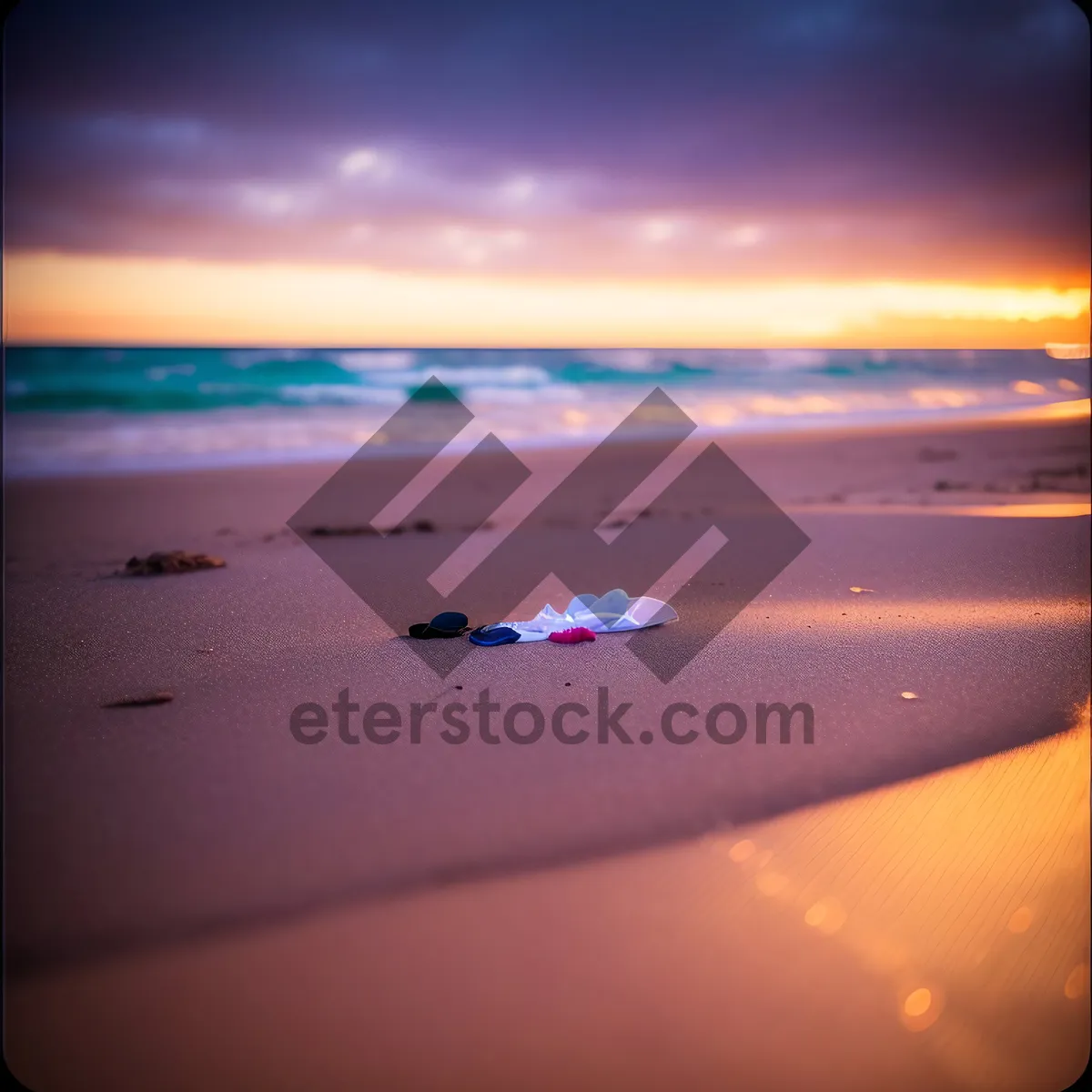 Picture of Idyllic Sunset Over Water