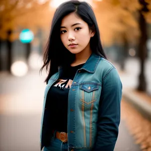 Cheerful young businesswoman with a captivating smile