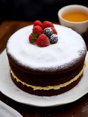 Delicious Berry Trifle with Fresh Berries and Cream