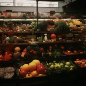 Healthy Vegetable and Fruit Market Selection