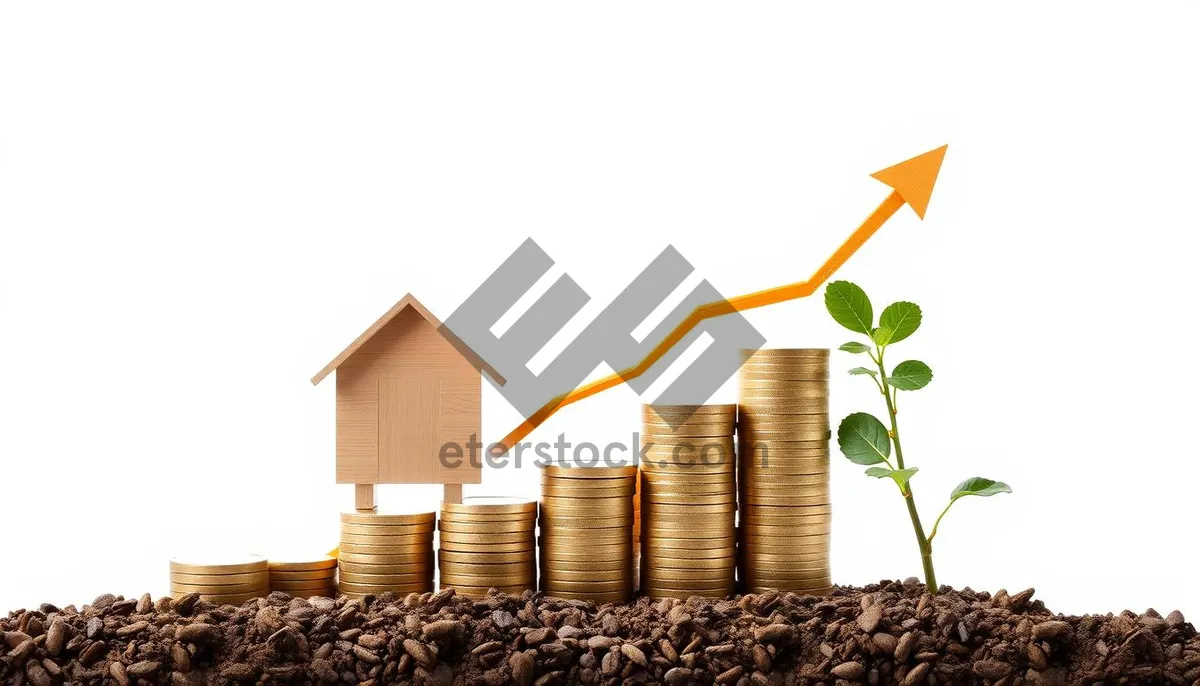 Picture of Business finance chimney hovel with bamboo wood house