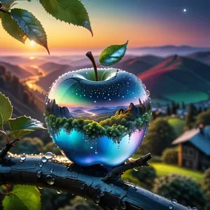Juicy Apple - Fresh, Healthy, Delicious Fruit for Diet