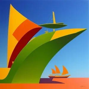 Symbolic Graphic Design with Breezy Sign