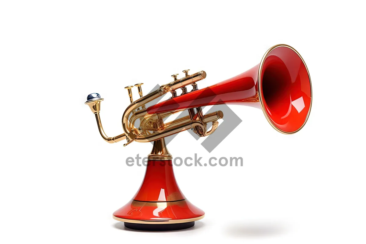 Picture of Stylized 3D Cartoon Air Horn Icon