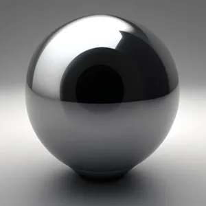 Glossy Glass Sphere Icon Design