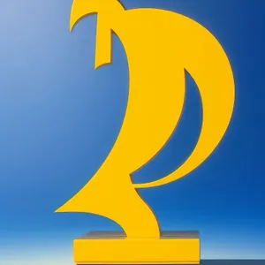 Glossy arrow web icon button design