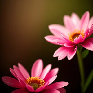 Vibrant Pink Lotus in Full Bloom