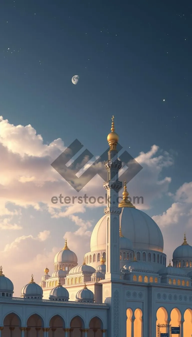 Picture of Historic Cathedral Tower against Sky, Religion and Culture.