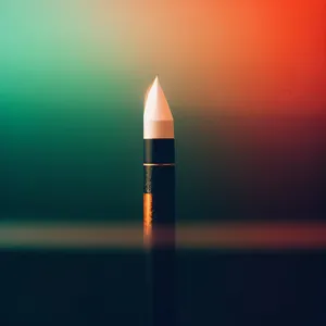 Rocket Lipstick: Flaming Cosmetic Device