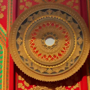 Golden Mosaic Gong - Ancient East Culture