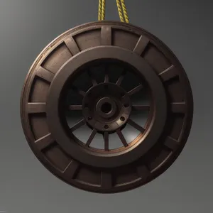 Mechanical Gear Circle Metal Wheel Technology