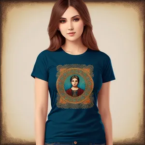 Smiling youth wearing attractive jersey shirt