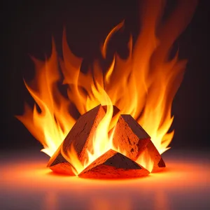 Blazing Inferno: A Fiery Element of Danger