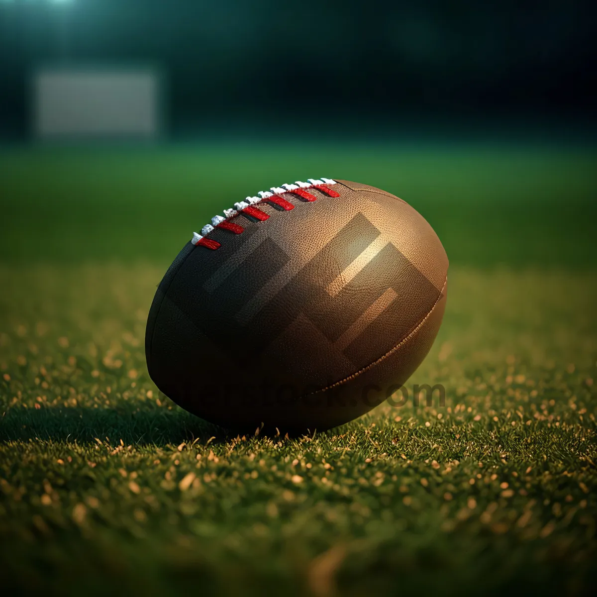 Picture of Baseball and Golf Equipment on a Grass Field