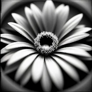 Yellow Daisy Blooming in Summer Garden