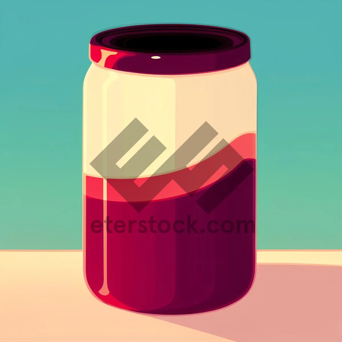 Picture of Plastic Drink Can Container - 3D Design