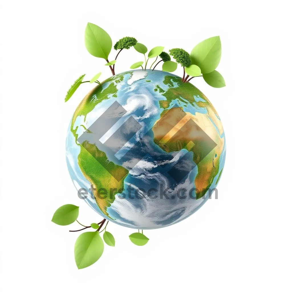 Picture of Global eco-friendly world icon