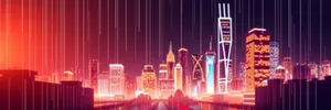 Colorful Digital Art Design Graphic Light Texture