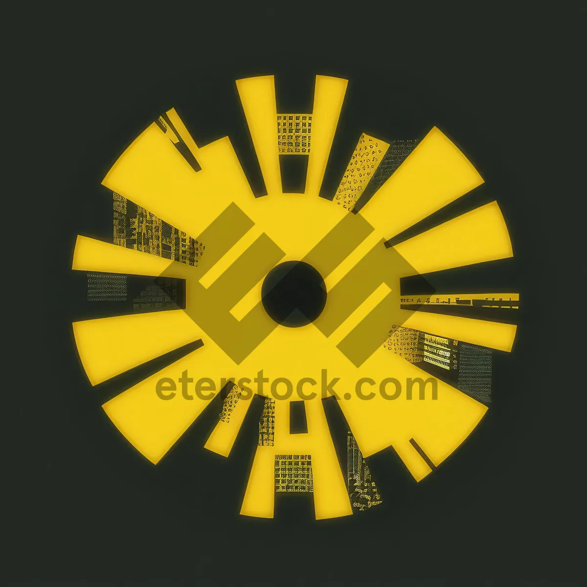 Picture of Gear Icon Design Circle Sign