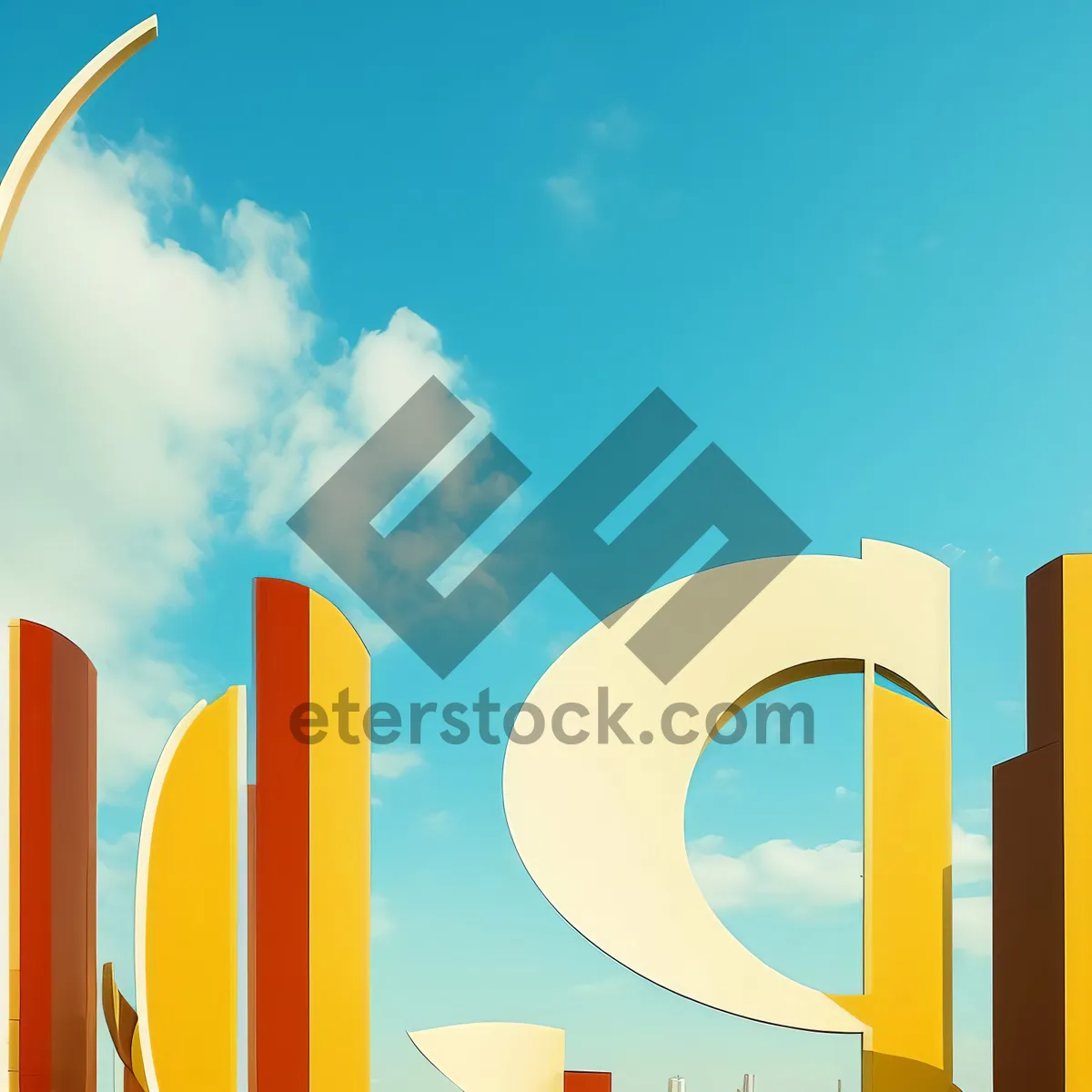 Picture of Symbolic Design Sign - Minimalistic and Meaningful