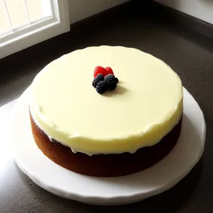 Delicious Chocolate Trifle Cake with Fresh Fruit