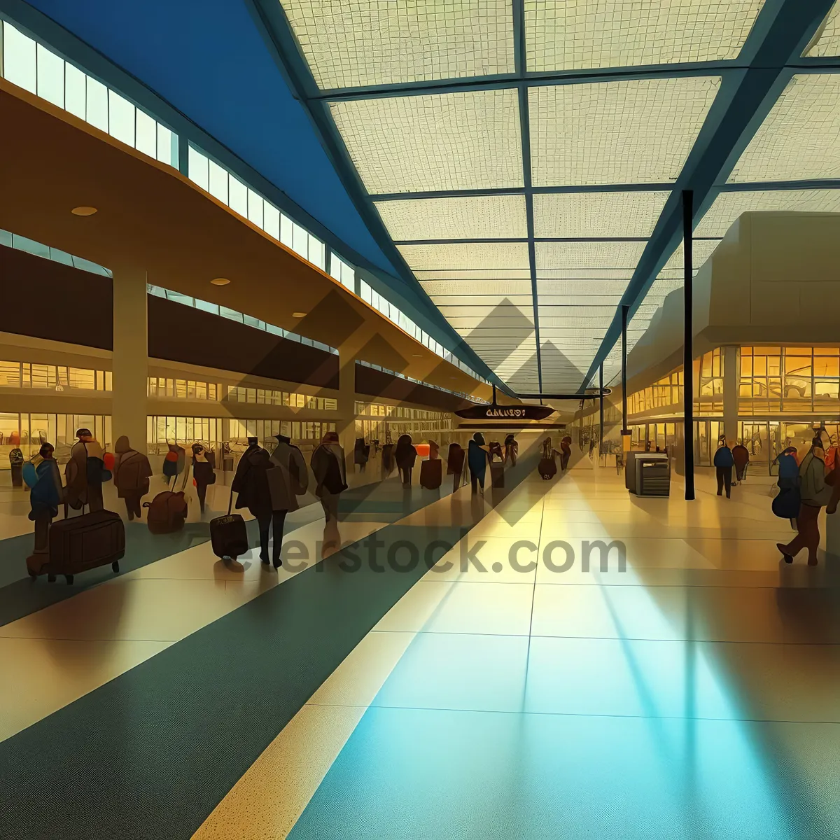 Picture of Modern Urban Transit Hub: City Terminal