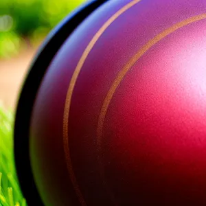 Digital Colorful Croquet Ball Design Wallpaper