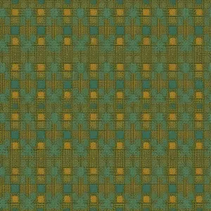 Retro Vintage Checkered Tile Pattern Wallpaper Design