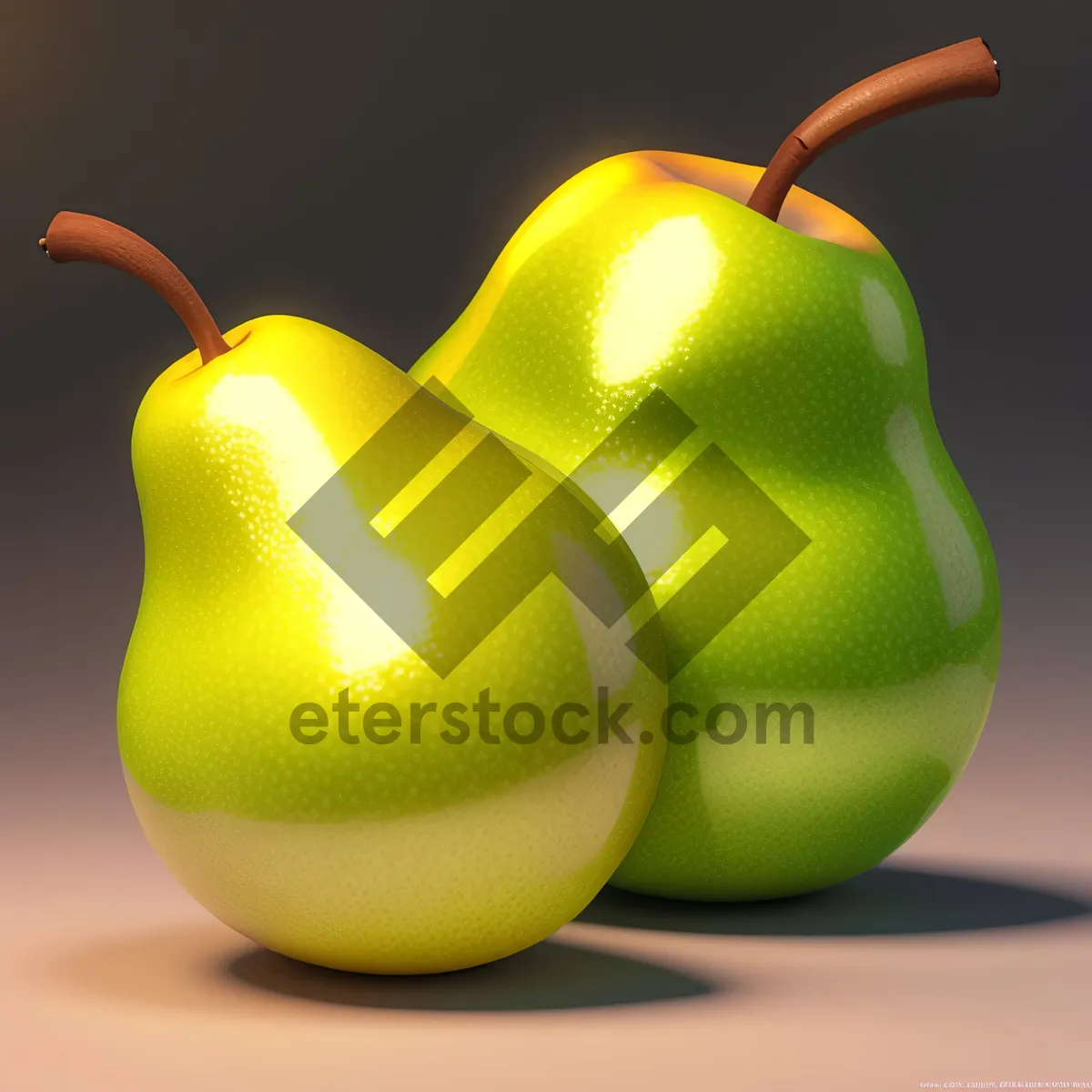 Picture of Fresh and Juicy Granny Smith Apple Slice